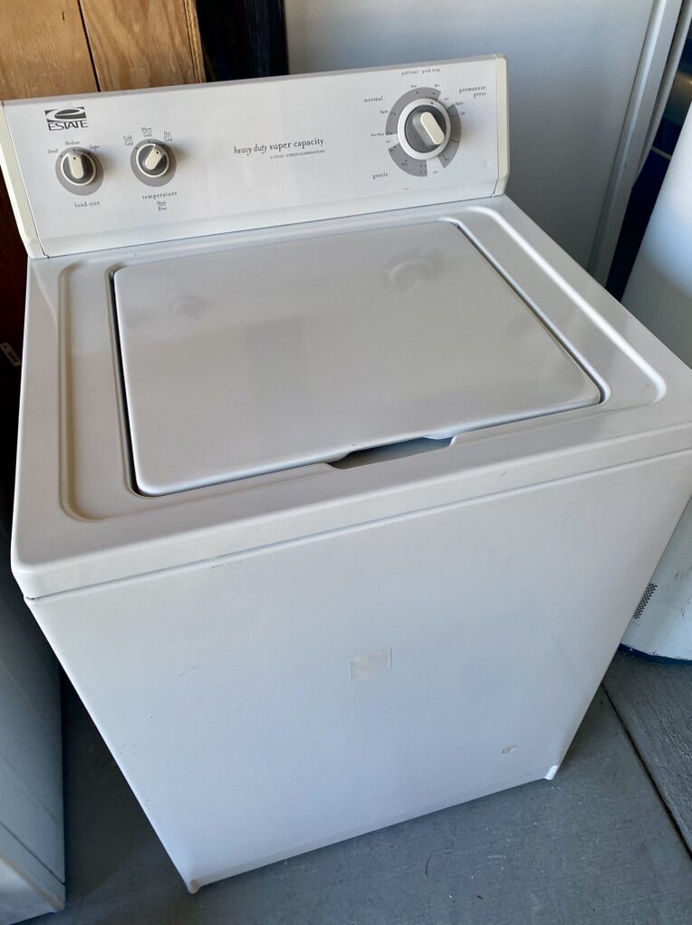 Estate (Whirlpool) Washer And Dryer