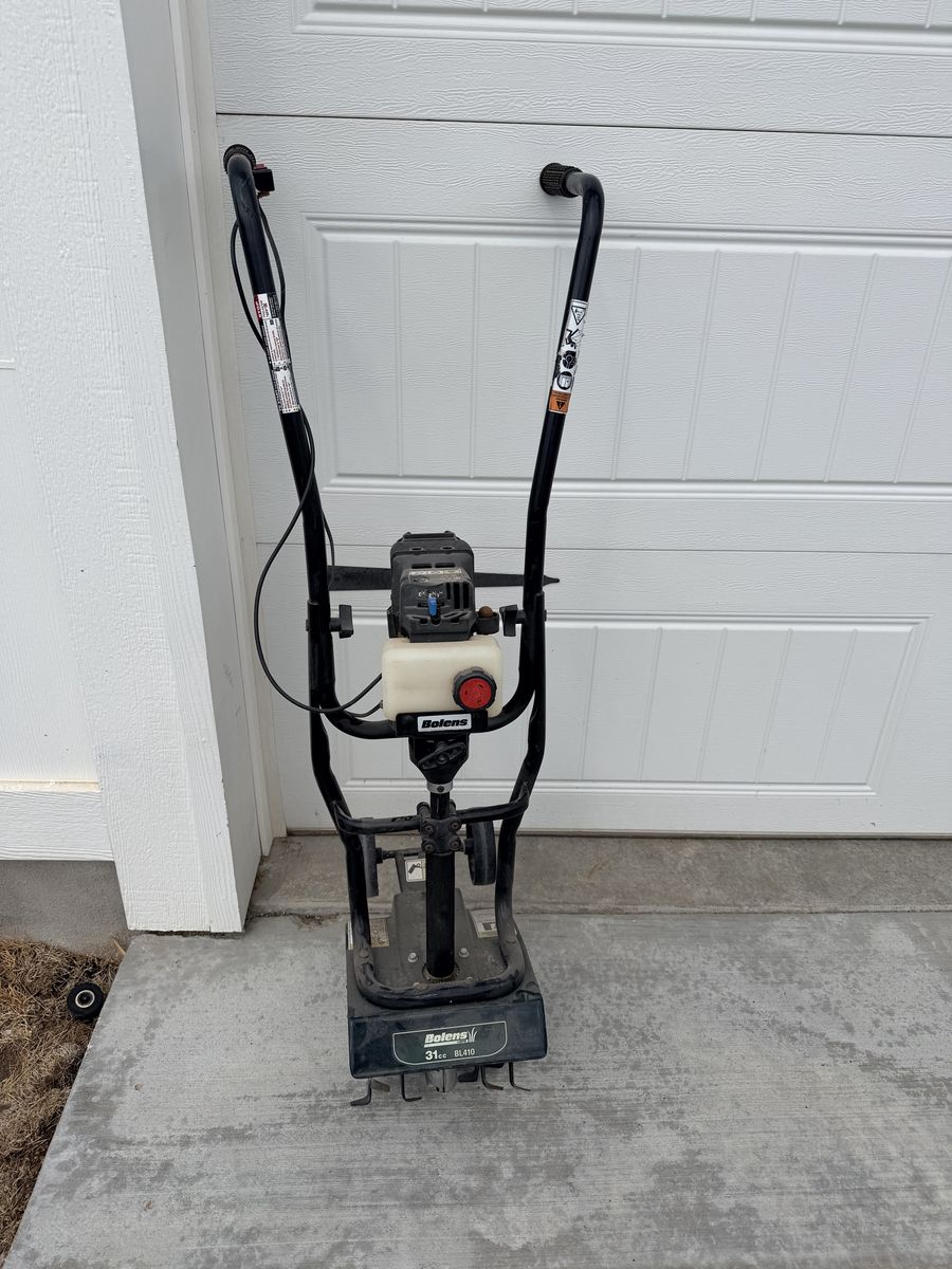 Bolens 31cc BL410 Gas Garden Cultivator Tiller