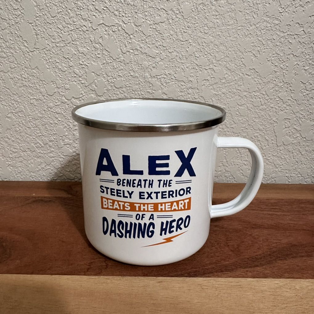 New Top Guy Collection Enamel Mug