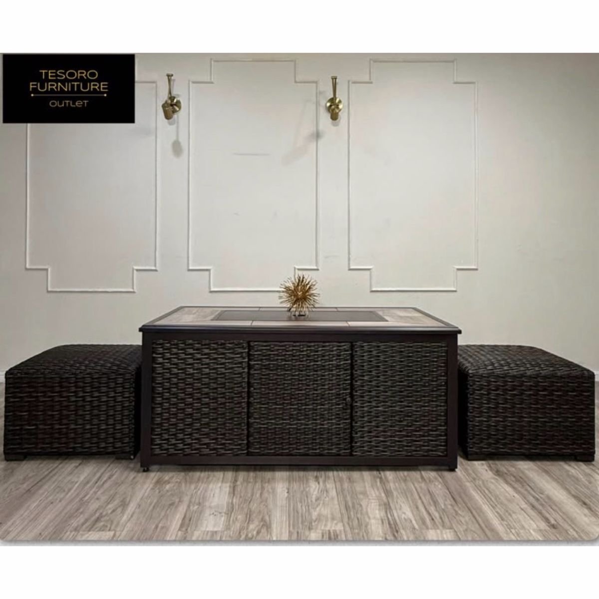 NEW FIREPIT TABLE WITH SEATS