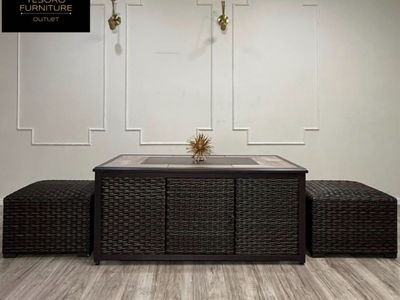 NEW FIREPIT TABLE WITH SEATS