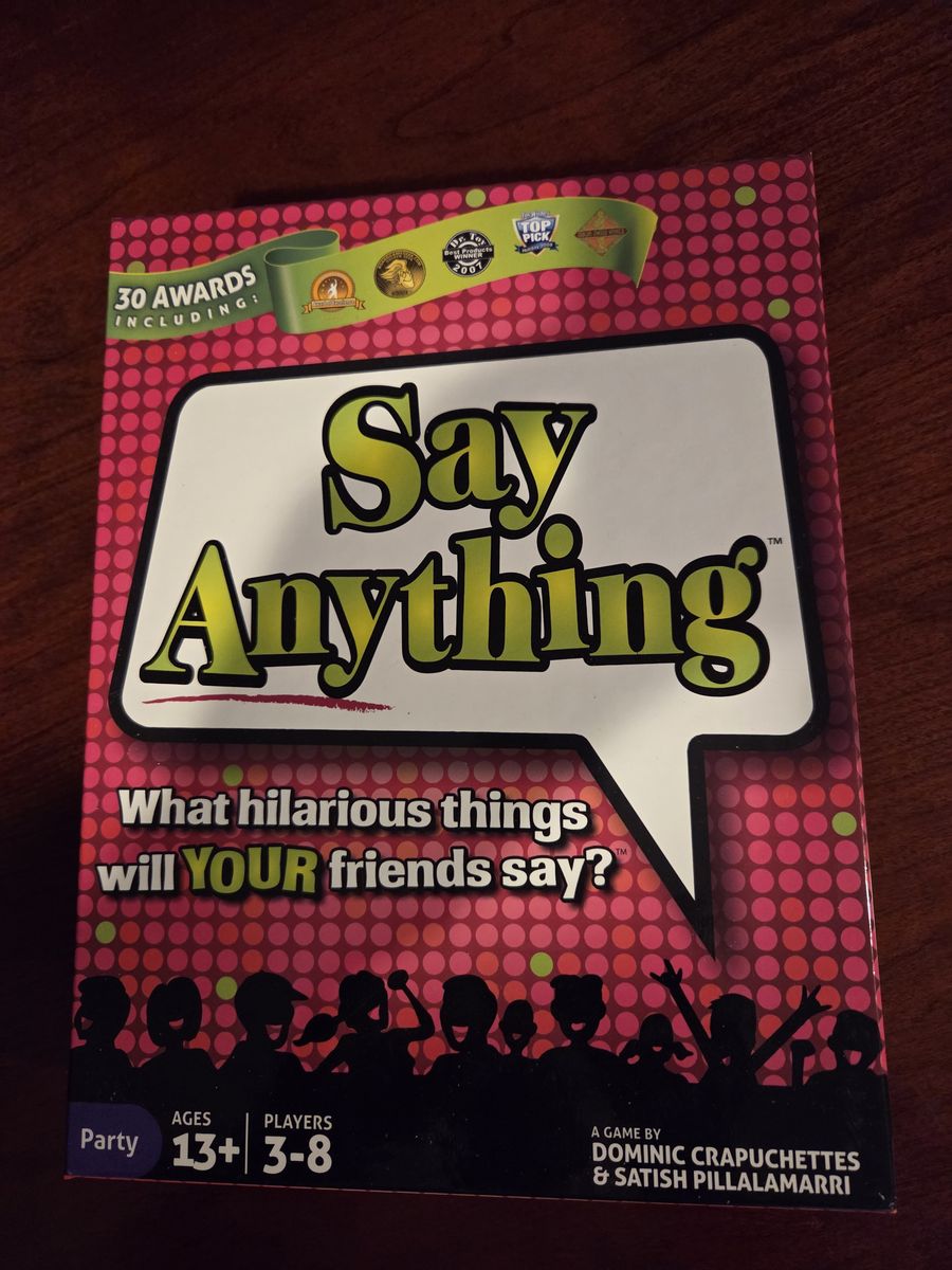 Say Anything board game