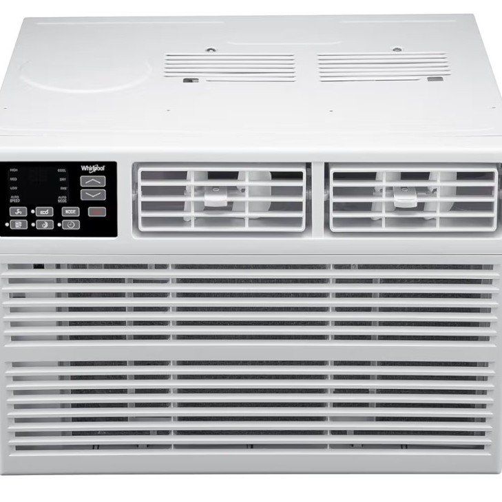 Whirlpool 15,000 BTU White Window Air Conditioner with Dehumidifier