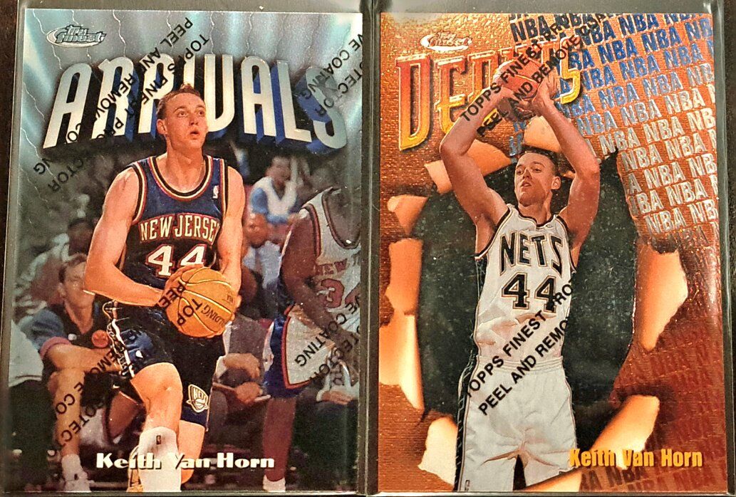 1997 Topps Finest NBA KEITH VAN HORN RC Refractors