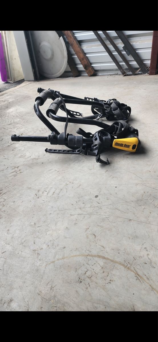 Two separate trunk bike racks