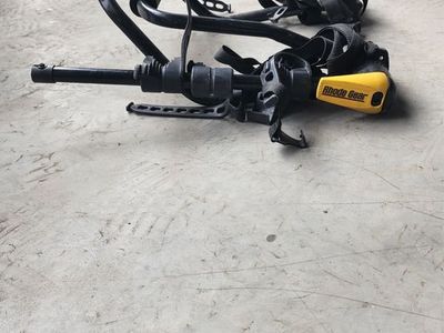 Two separate trunk bike racks