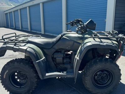 (Automatic) Honda Rubicon 500 4 X 4 Snow Plow