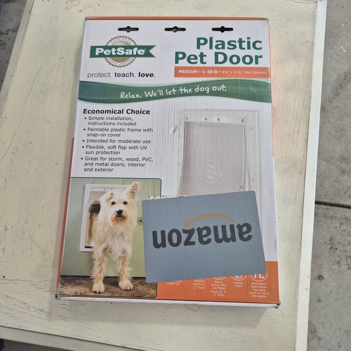 pet door. new
