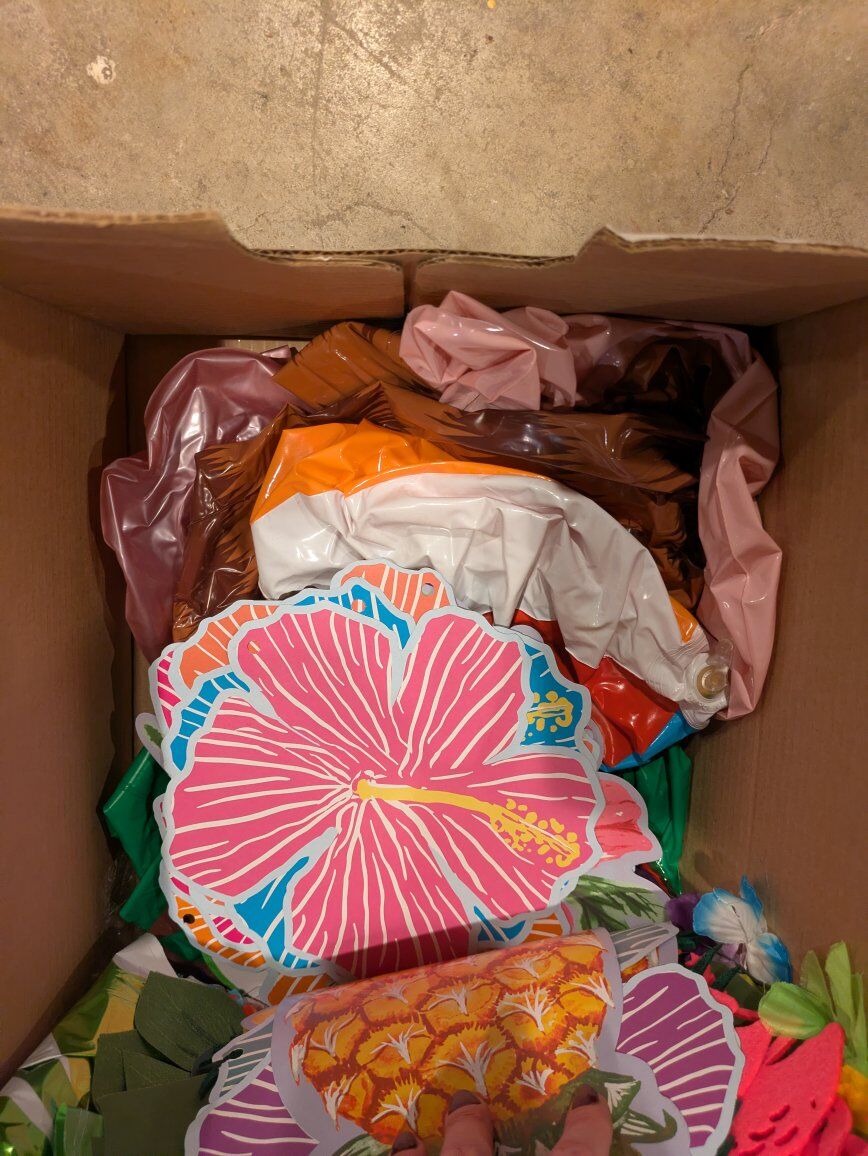 Island Party supplies