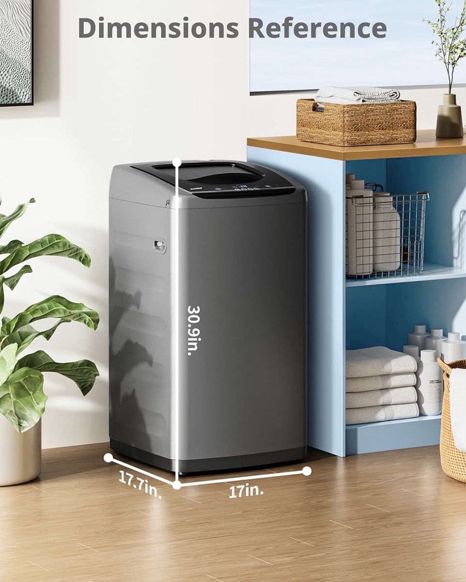 Portable 0.9 Cu. Ft. Comfee Washer