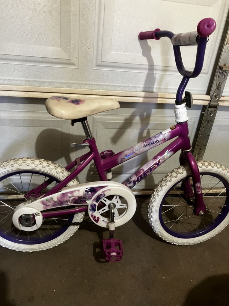 Girls Small Huffy Bike