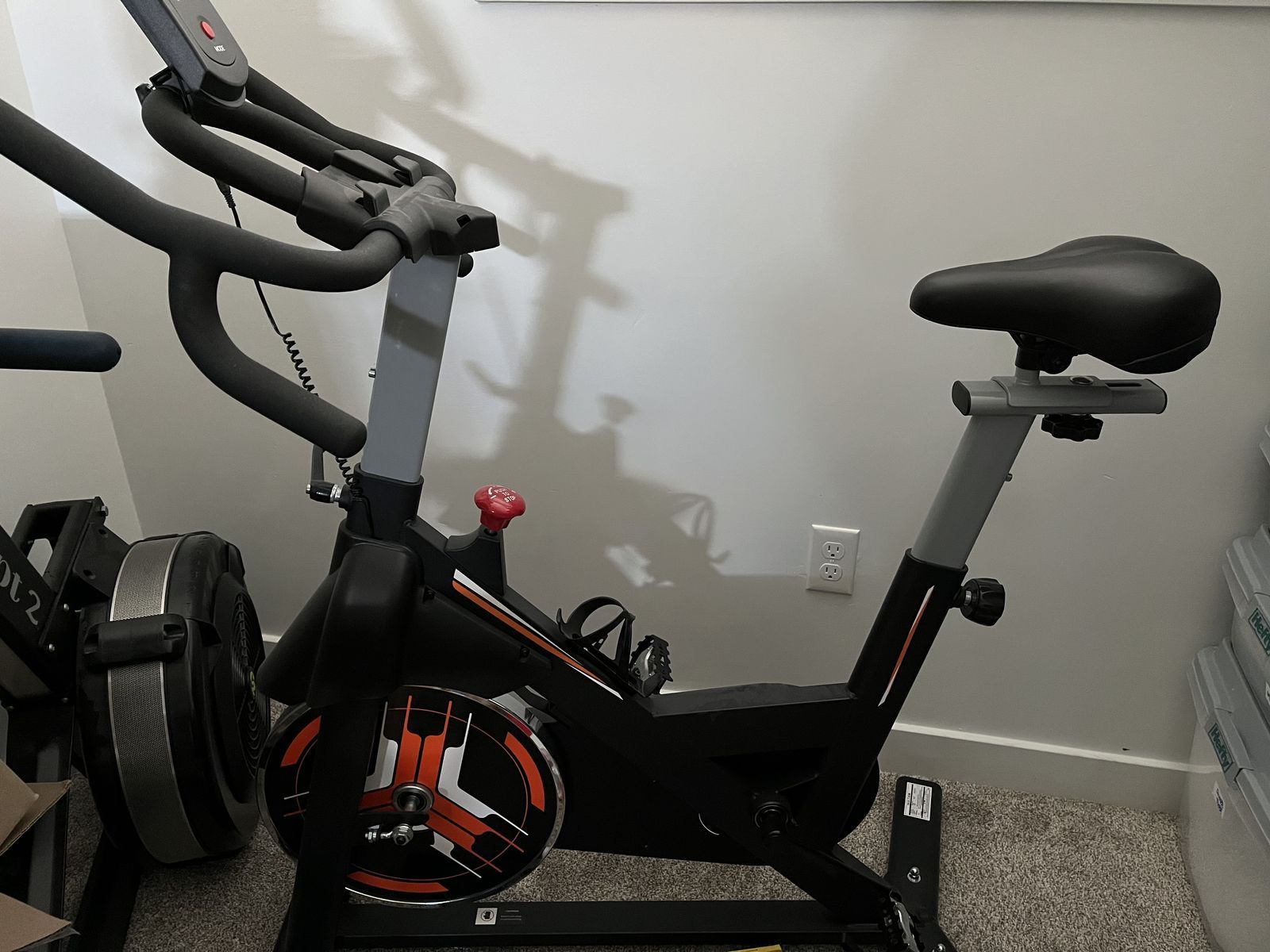 Barely Used Heavy Duty Spin Exercise Bike