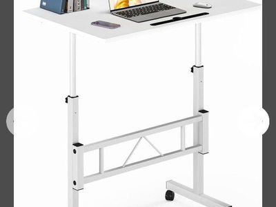 new autex white adjustable standing desk