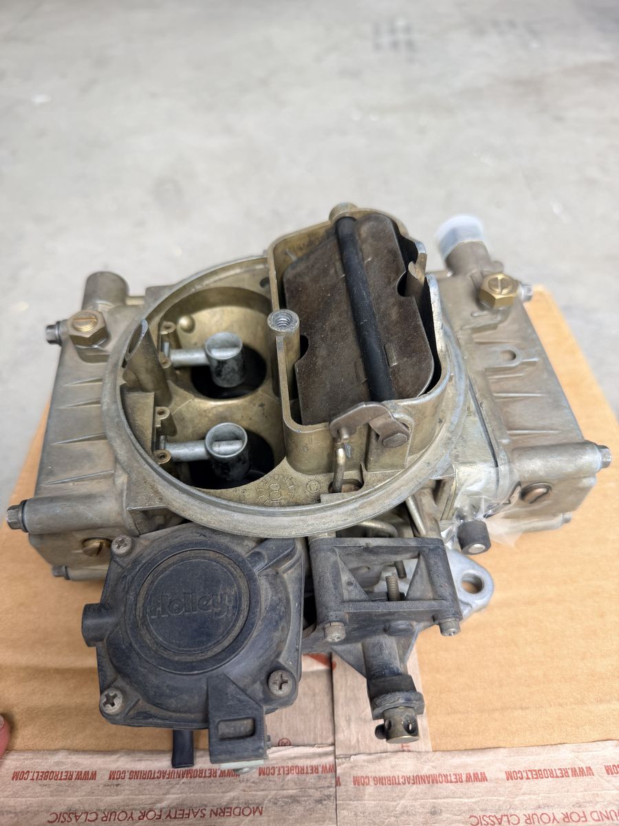 Rebuilt Holley 1850 carb