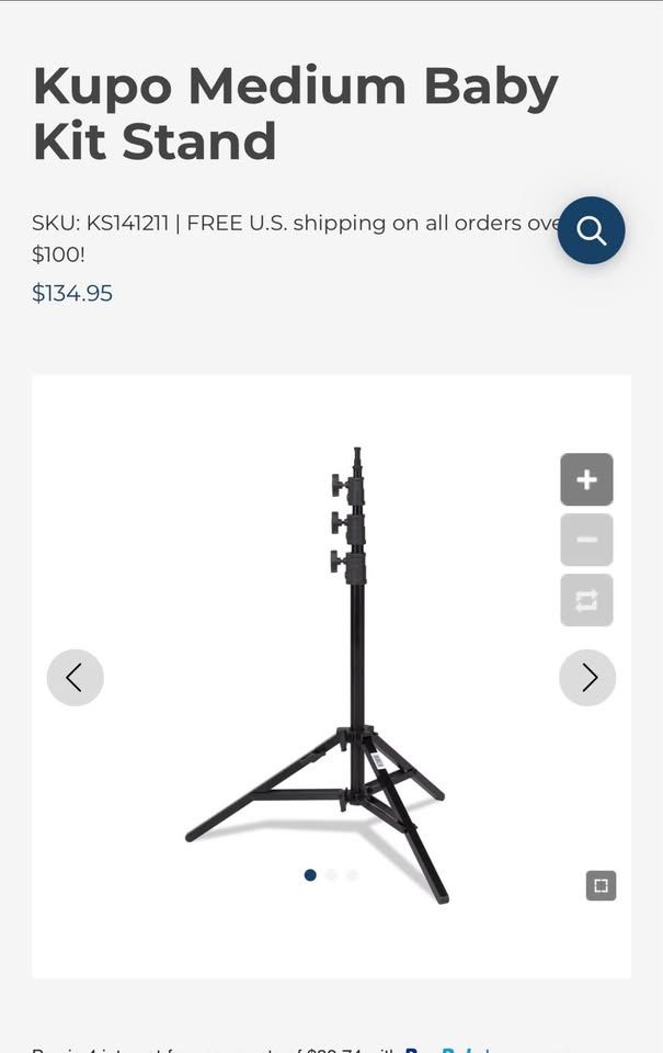 Kupo medium baby kit stand