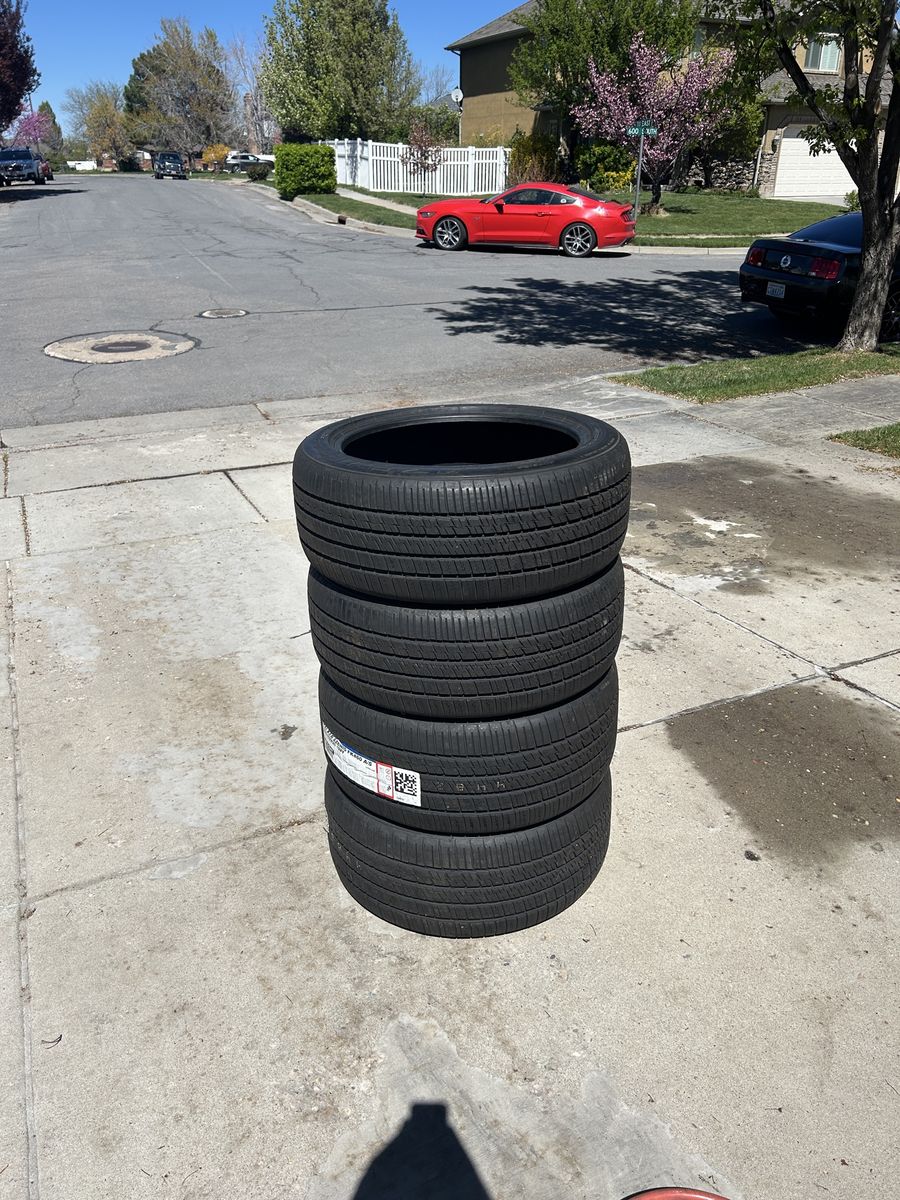 Falken Azenis FK460 A/S Tires (Set of 4,Staggered)