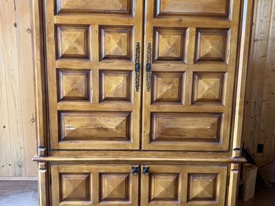 Solid Wood Armoire / Media Center