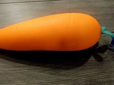 Toymendous! Squishy Carrot Non-Toxic Stress Relief Fidget Toy
