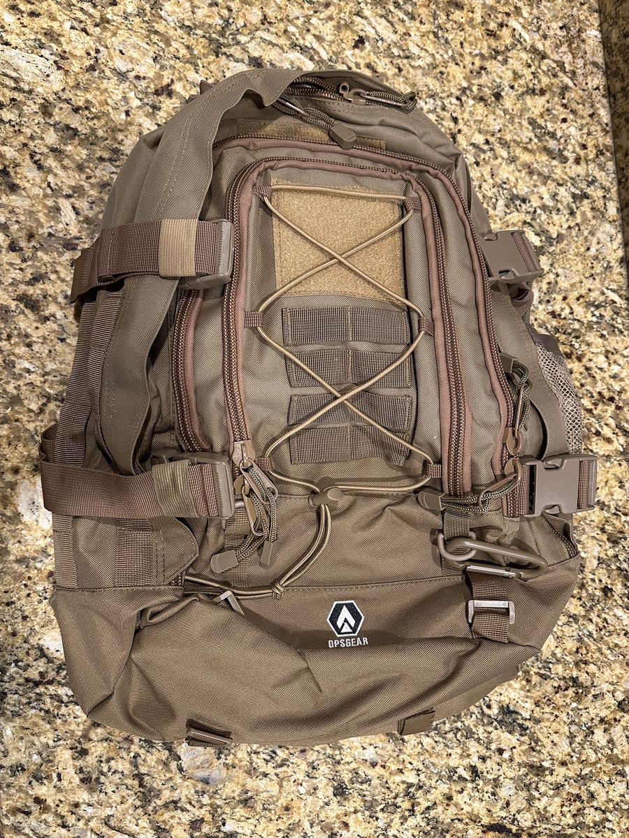 Tactical Gear Backpack Military Bag - Coyote Brown - Brand New
