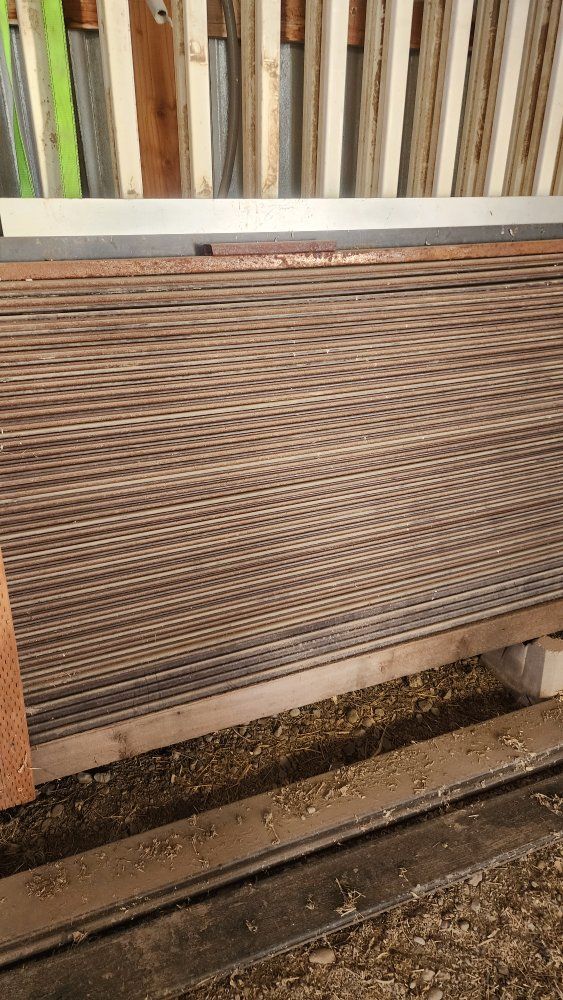 Grey Trex Decking