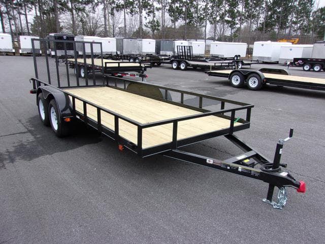 READY TO HAUL: 6'4"x16Tandem Utility Trailer - Includes Free 40-Point Inspection
