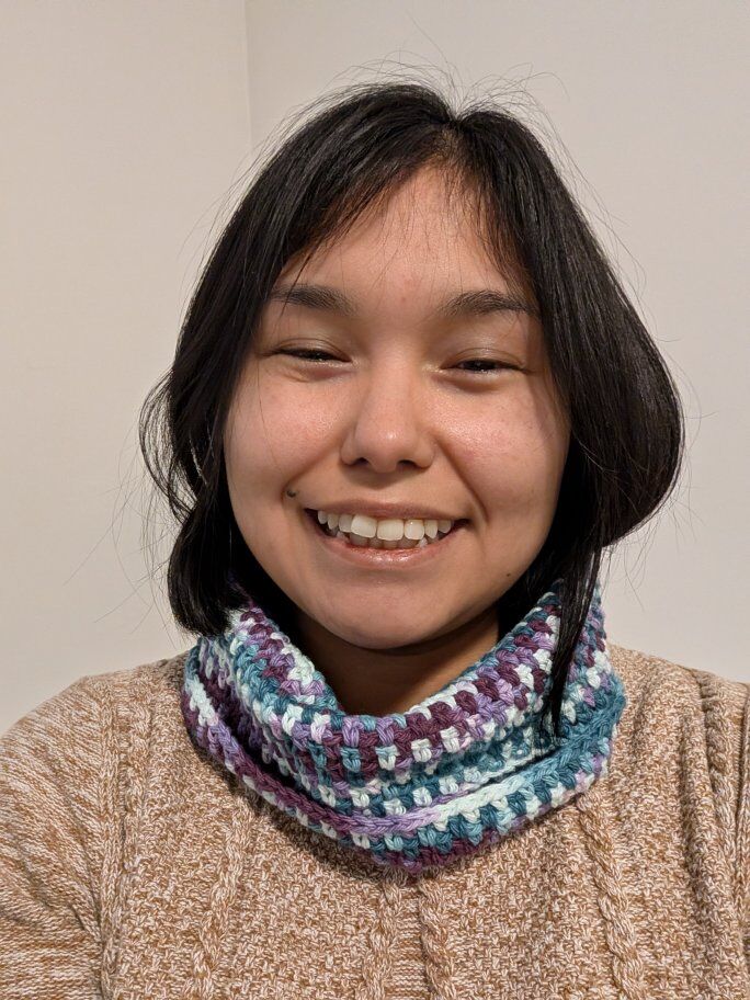 Hand-crocheted 100% cotton neck warmer / cowl