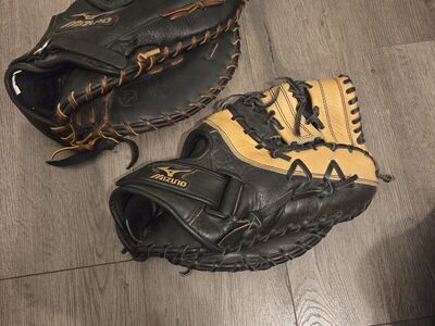 (2) Mizuno First baseman Gloves Left
