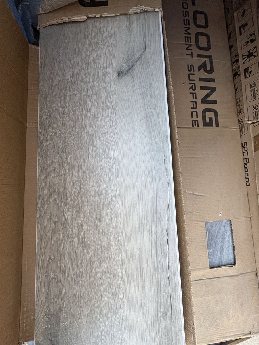 SPC FLOORING! I have about 5 different colors some have more boxes than the others.