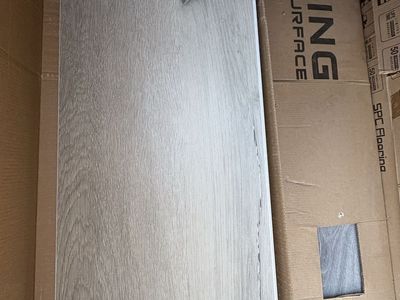 SPC FLOORING! I have about 5 different colors some have more boxes than the others.