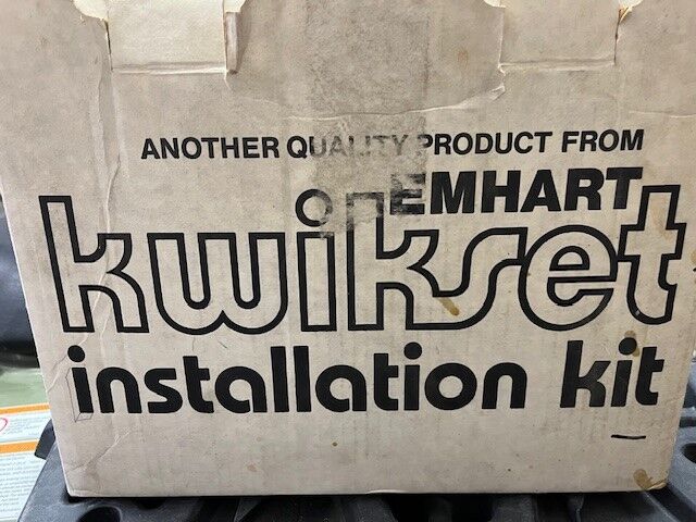 Kwik Set door installation kit & Empire Speed Hanger Router Template