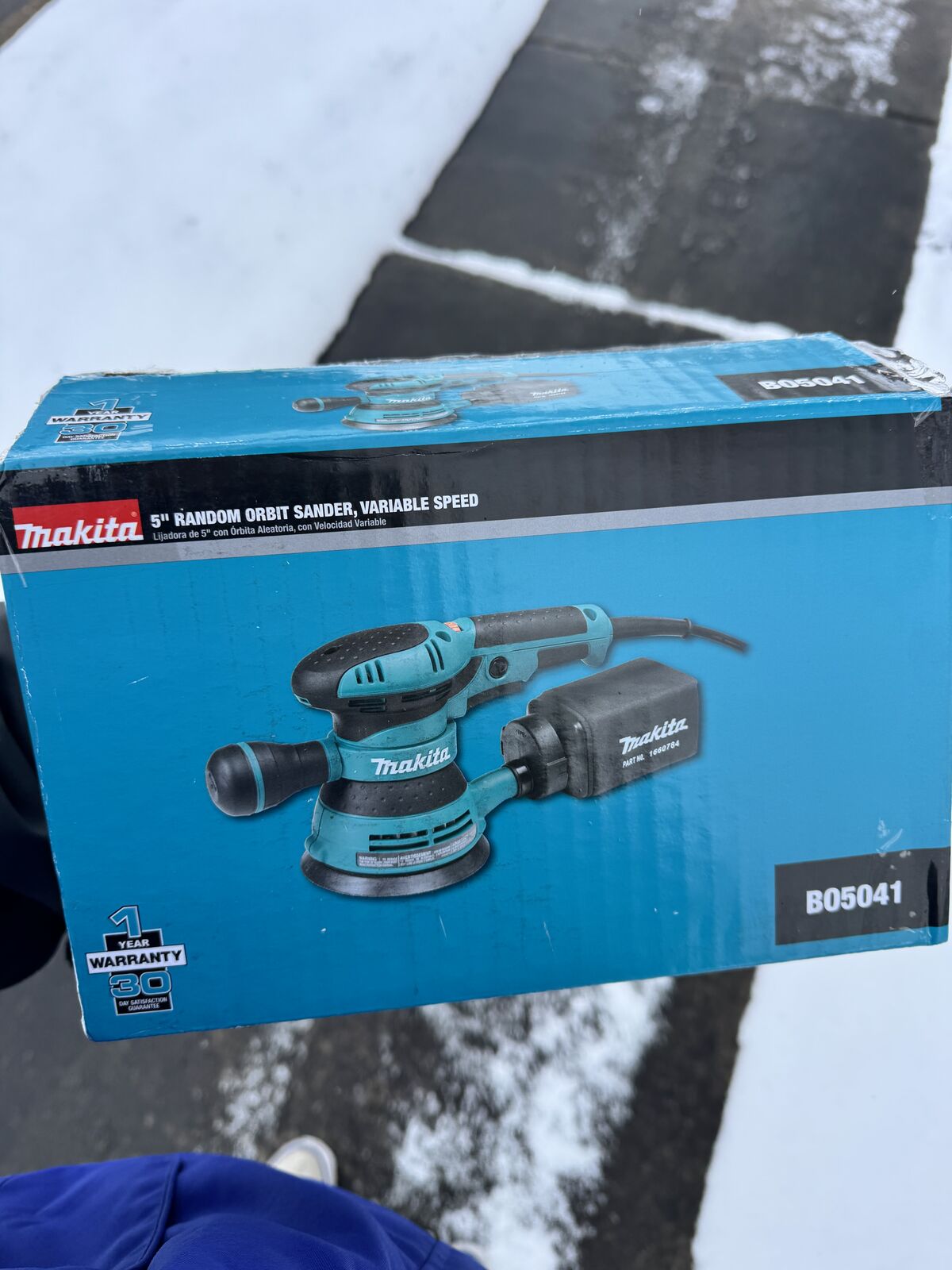 5” random orbital sander variable speed