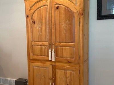 Armoire / Display Case / Wood TV Stand