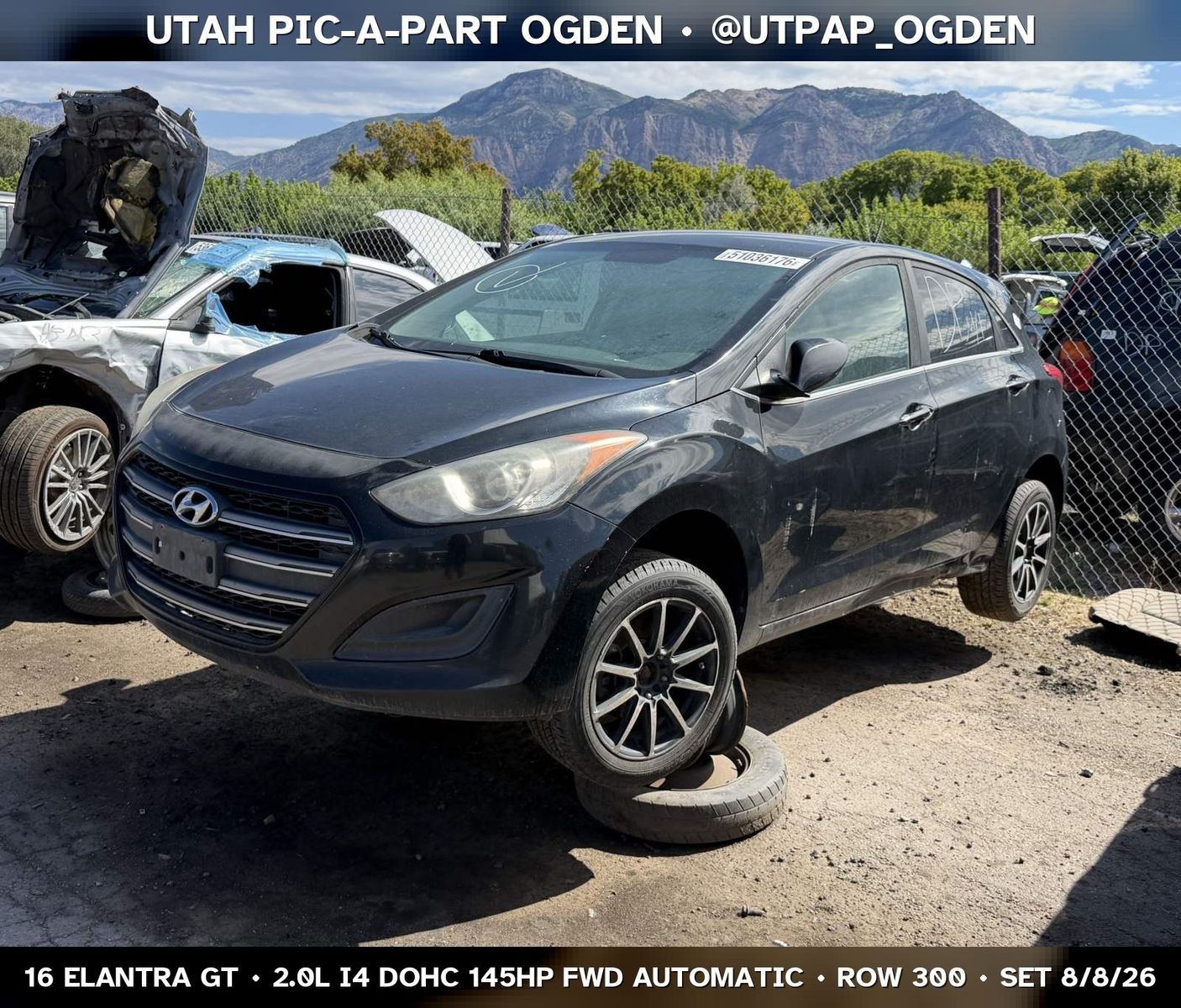 New Arrival - 2016 Hyundai Elantra GT Parts - UTPAP Ogden