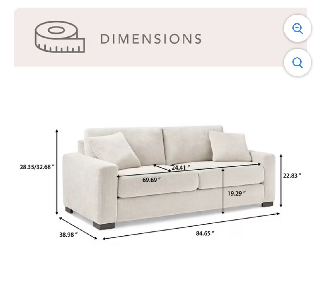 Harrison Fabric Sofa