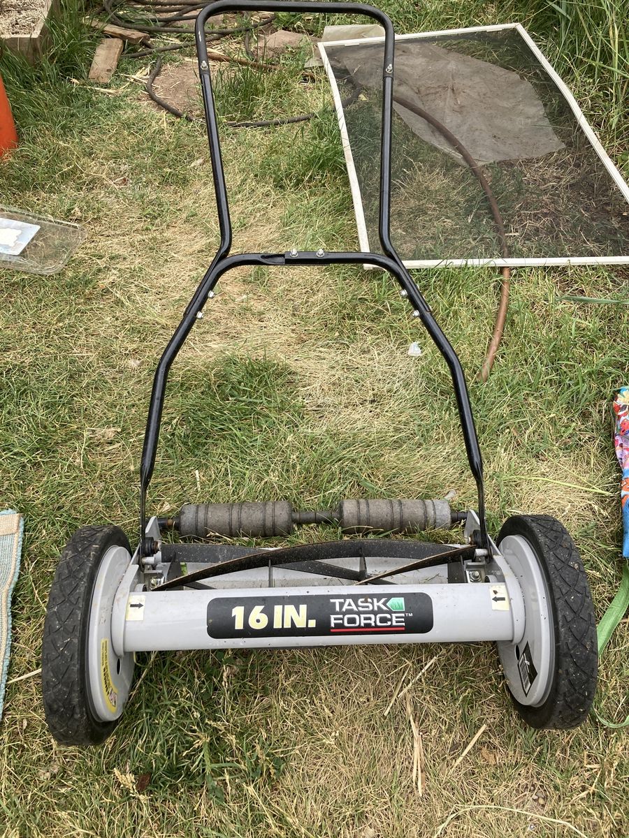 16 inch Reel push lawnmower