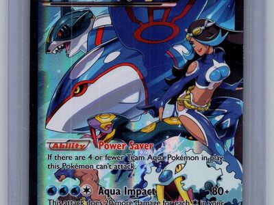 (HP) Team Aqua's Kyogre EX 6/34 - Pokemon Double Crisis