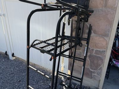 Ol man ladder tree stand.