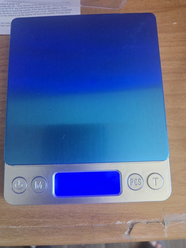 Professional Digital Table Top Scale - 3000g/0.1g Capacity, Stainless Steel Platform