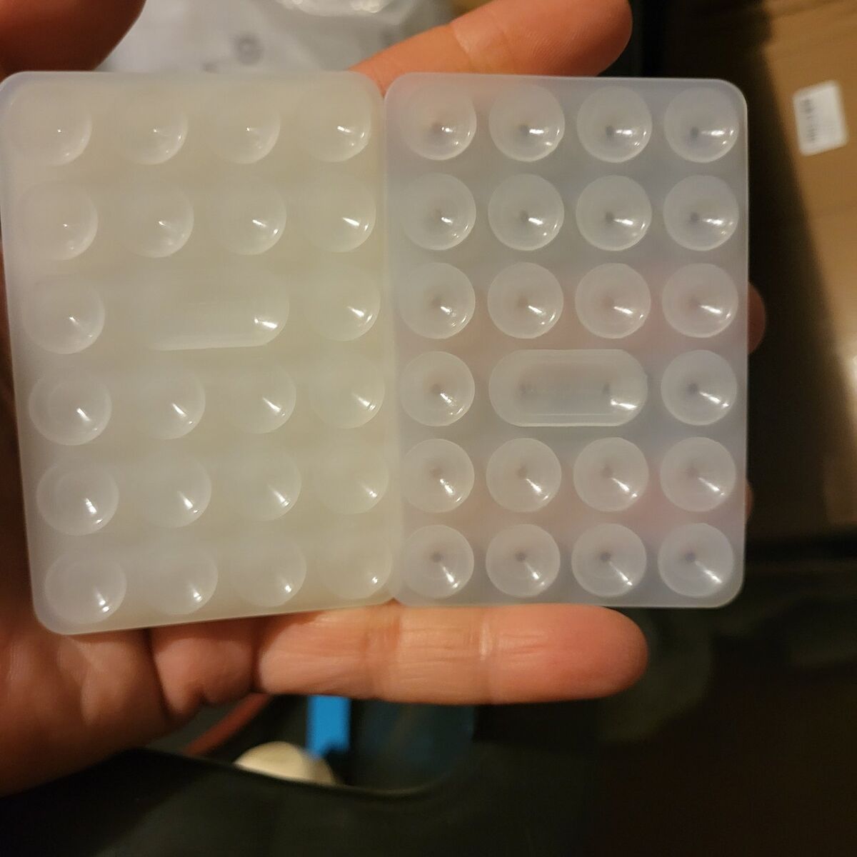 2 Peice Set of Suction Cup Silicone