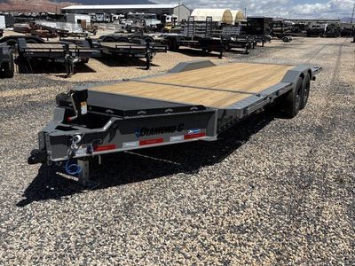 8.5x22 Diamond C HXD 207 Tilt Trailer - 15.5K GVWR