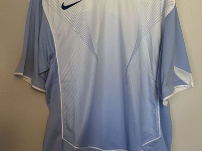 Nike Total 90 T90 Dri-FIT Soccer Jersey Light Blue White XXL