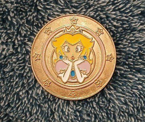 Super Mario Princess Peach Collectible Coin by Frankford Candy CPL 181022