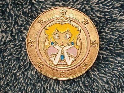 Super Mario Princess Peach Collectible Coin by Frankford Candy CPL 181022