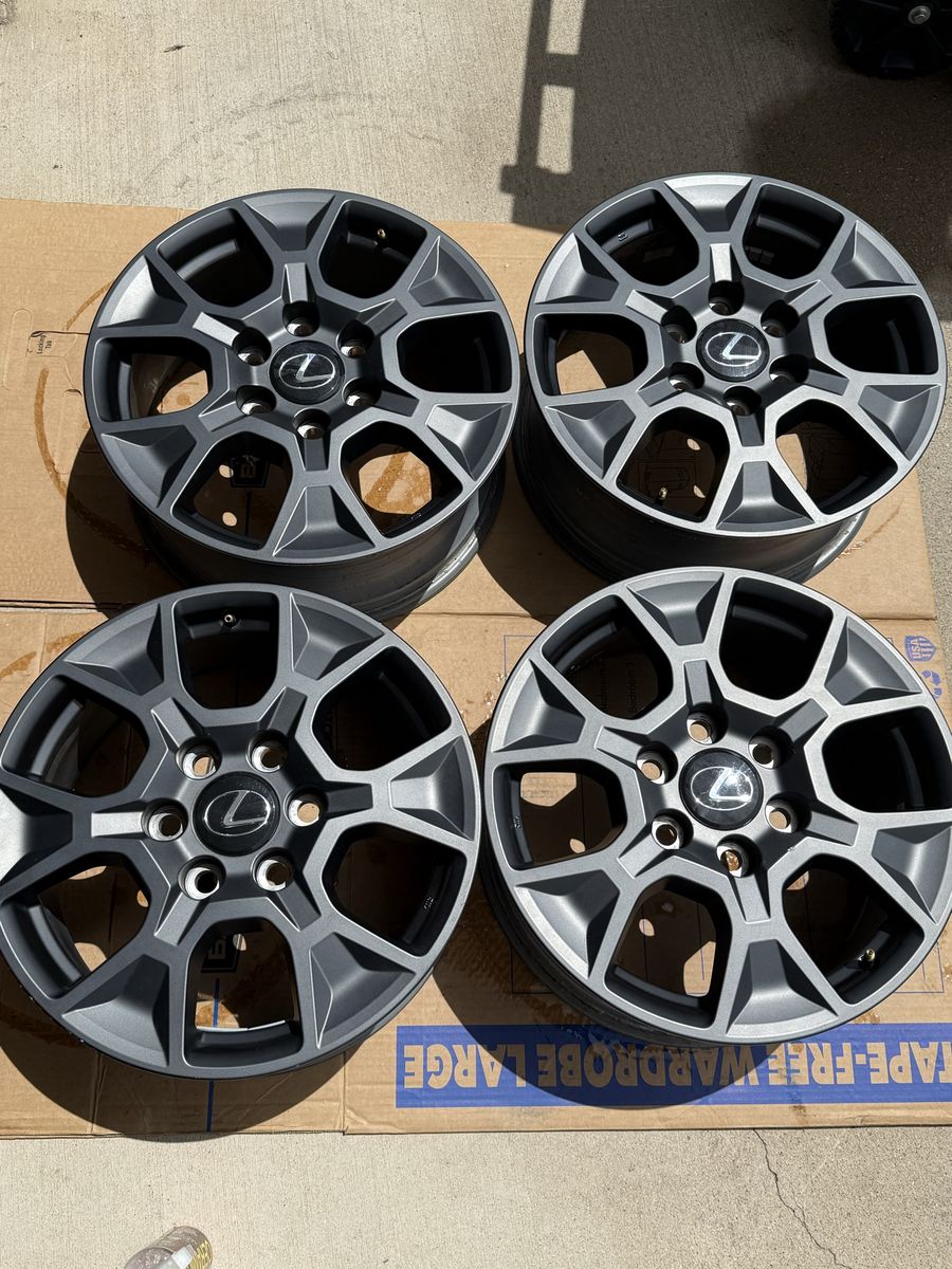Lexus GX550 wheels 18” 6x139.7