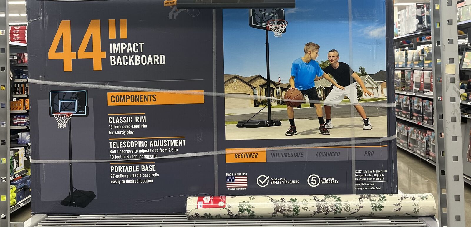 Adjustable Basketball Hoop