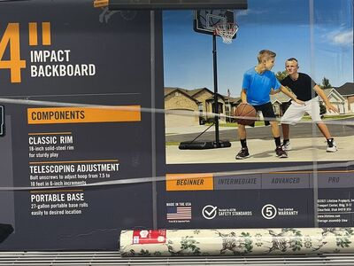 Adjustable Basketball Hoop