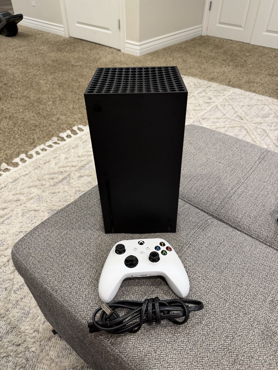 Microsoft Xbox Series X Console with Controller and Power Cable