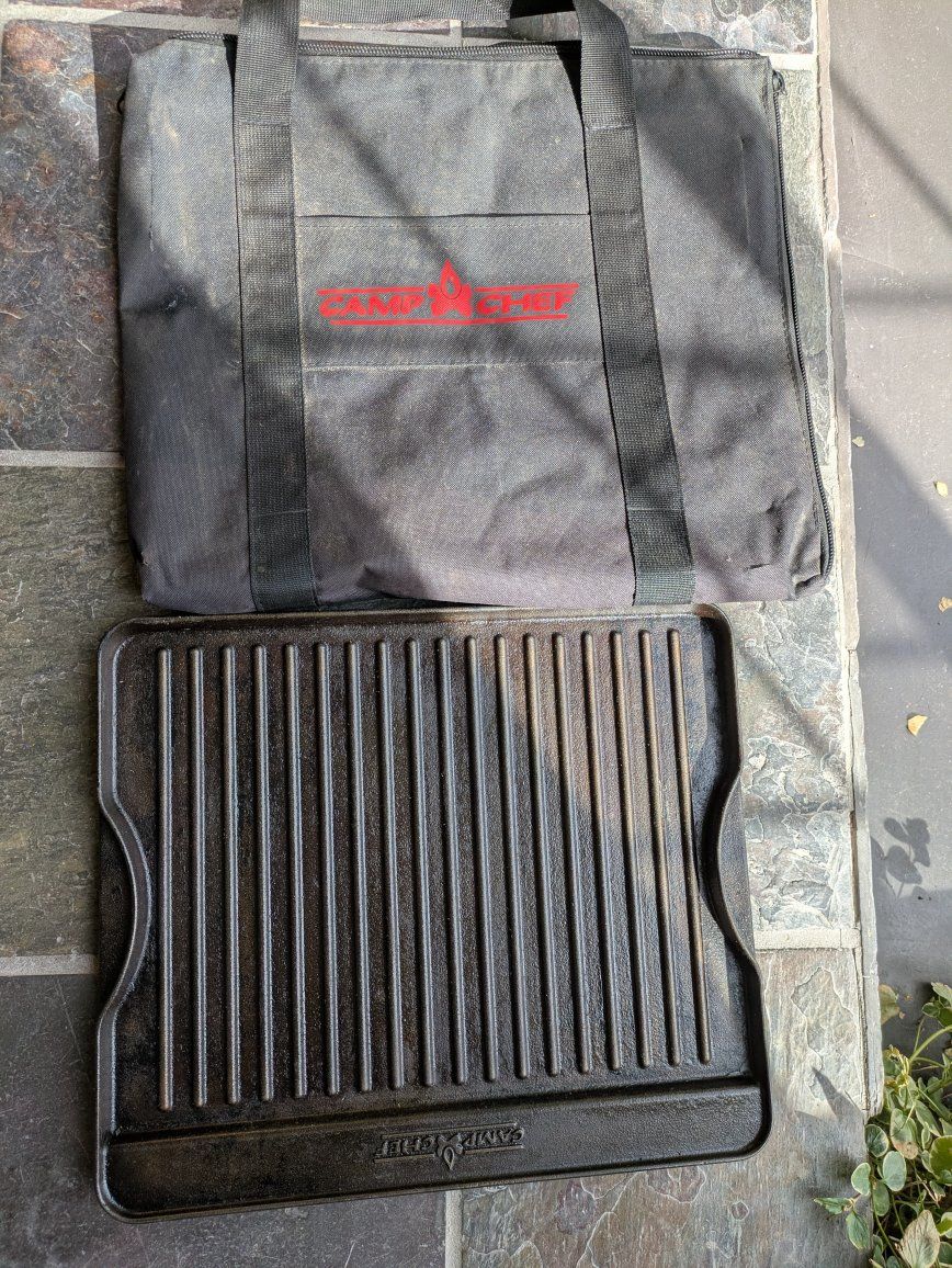 Camp Chef Single burner cast iron griggle