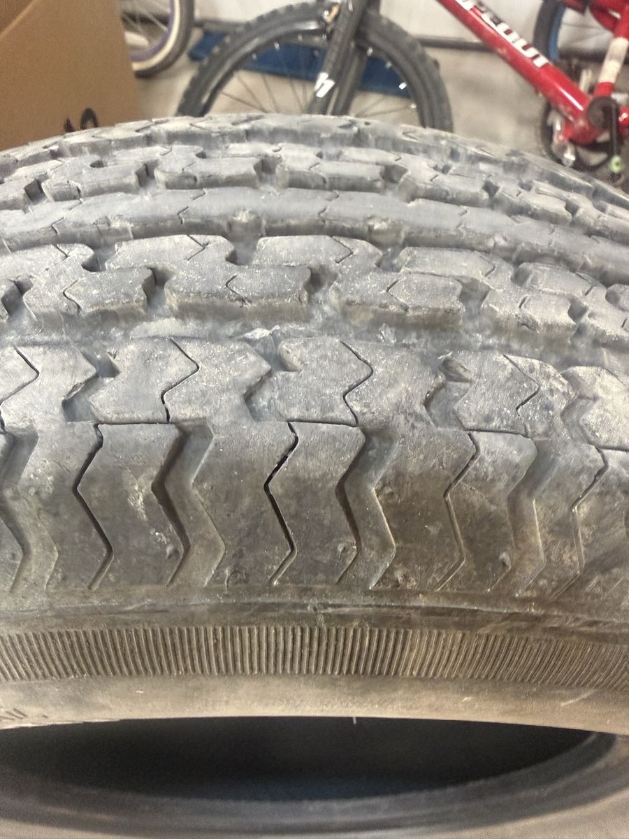 2 trailer tires size 205/75Rp