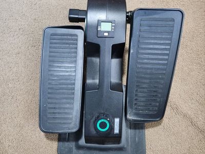 Cubii Compact Under-Desk Elliptical Trainer - Black, Digital Monitor, Adjustable Resistance